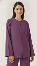 The Raneem Button Detail Co-Ord Set - TAL by The Abaya Lab