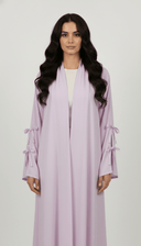 The Rawa Luxe Tie Sleeve Abaya - TAL by The Abaya Lab
