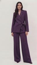 The Rawaan Tailored Wrap Blazer Co-Ord Set - TAL by The Abaya Lab