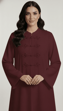 The Rayana Petal Knot Elegance Abaya - TAL by The Abaya Lab