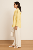 The Reem Butter Cream Shirt - TAL by The Abaya Lab