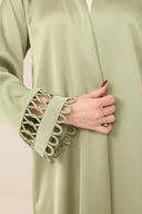 The Reem Criss - Cross Sleeve Abaya - TAL by The Abaya Lab
