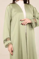 The Reem Criss - Cross Sleeve Abaya - TAL by The Abaya Lab