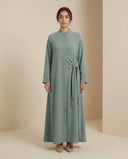 The Reem Side Knot Abaya - TAL by The Abaya Lab