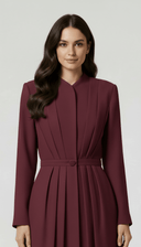The Reema Pleated Grace Abaya - TAL by The Abaya Lab