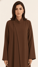 The Rehanah Asymmetric Layered Panel Abaya - TAL by The Abaya Lab