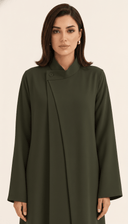 The Rehanah Asymmetric Layered Panel Abaya - TAL by The Abaya Lab