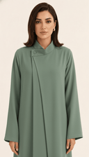 The Rehanah Asymmetric Layered Panel Abaya - TAL by The Abaya Lab