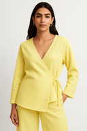 The Rubi Butter Cream Casual Set - TAL by The Abaya Lab