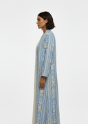 The Ruby Blue Floral Abaya - TAL by The Abaya Lab