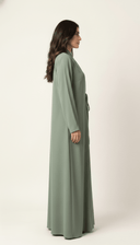 The Sabrin Tie - Front Layered Abaya - TAL by The Abaya Lab
