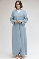 The Safiya Wavy Piping Abaya - TAL by The Abaya Lab