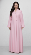 The Saher Tailored Button Front Abaya - TAL by The Abaya Lab