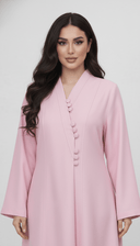 The Saher Tailored Button Front Abaya - TAL by The Abaya Lab