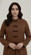 The Saja Minimal Knot Signature Abaya - TAL by The Abaya Lab