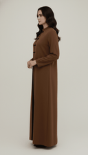 The Saja Minimal Knot Signature Abaya - TAL by The Abaya Lab