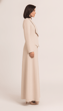 The Sajida Tailored Drape Collar Open Abaya - TAL by The Abaya Lab