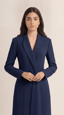 The Samah Tailored Shawl Collar Abaya - TAL by The Abaya Lab