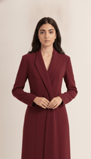 The Samah Tailored Shawl Collar Abaya - TAL by The Abaya Lab