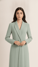 The Samah Tailored Shawl Collar Abaya - TAL by The Abaya Lab