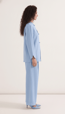 The Samirah Mandarin Collar Co-Ord Set with Braided Closures - TAL by The Abaya Lab
