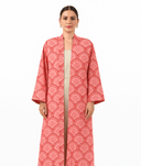 The Sana Fan Print Abaya - TAL by The Abaya Lab