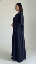 The Shadan Minimalist with Soft Fringe Detailing Abaya - TAL by The Abaya Lab