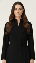 The Shaima Dual Button Front Abaya - TAL by The Abaya Lab