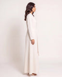 The Shaima Wrap Abaya with Side Tie Detail - TAL by The Abaya Lab
