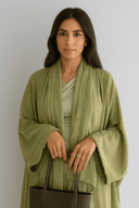 The Shamsa Fringe Abaya - The Abaya Lab