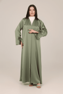 The Shamsa Palm Tree Sleeve Abaya - TAL by The Abaya Lab