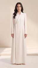 The Sheikah Tailored Wrap Collar Closed Abaya - TAL by The Abaya Lab