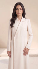 The Sheikah Tailored Wrap Collar Closed Abaya - TAL by The Abaya Lab