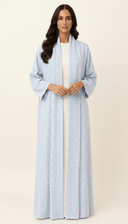 The Sireen Elegant Eyelet Abaya - TAL by The Abaya Lab