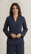 The Suha Tailored Collar Co-Ord Set - TAL by The Abaya Lab