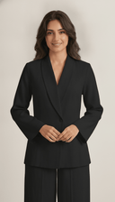 The Suha Tailored Collar Co-Ord Set - TAL by The Abaya Lab