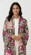 The Suhad Flora Print Open Abaya - TAL by The Abaya Lab