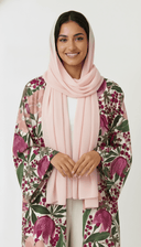 The Suhad Flora Print Open Abaya - TAL by The Abaya Lab