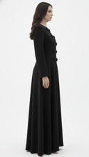 The Suhaila Modern Military Detail Abaya - TAL by The Abaya Lab