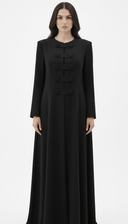 The Suhaila Modern Military Detail Abaya - TAL by The Abaya Lab