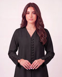 The Suhair Detailed Cuff Abaya - TAL by The Abaya Lab