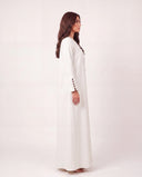 The Suhair Detailed Cuff Abaya - TAL by The Abaya Lab