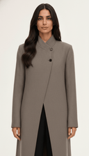 The Suhaya Tailored Cross - Over Collar Abaya - TAL by The Abaya Lab