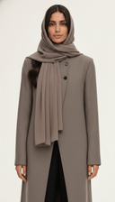 The Suhaya Tailored Cross - Over Collar Abaya - TAL by The Abaya Lab