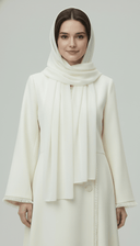 The Sumaya Classic Fringe Edge Abaya - TAL by The Abaya Lab