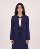 The Tala Tie-Front Panel Abaya - TAL by The Abaya Lab
