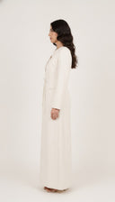 The Tala Tie-Front Panel Abaya - TAL by The Abaya Lab