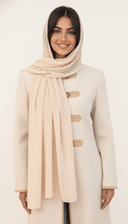 The Tamara Napolean Vintage Button Linen Abaya - TAL by The Abaya Lab