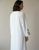 The Wardah Embroidered Floral Front - Close Abaya - TAL by The Abaya Lab