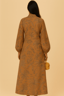 The Yara Terracotta Dress - TAL by The Abaya Lab